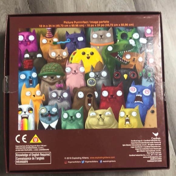 Exploding kittens puzzle - Picture 2 of 2